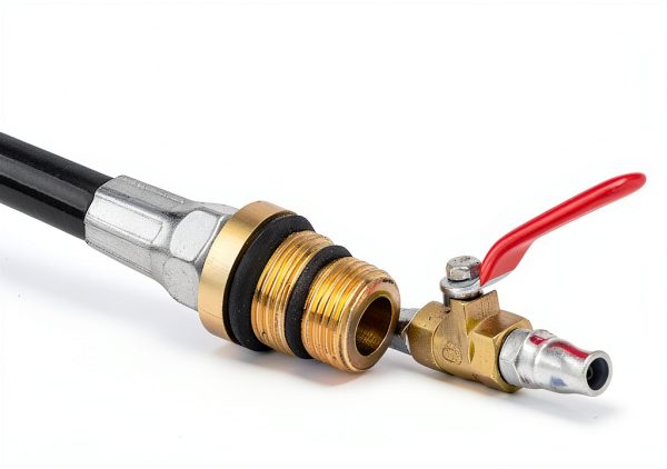 UHANBUT Engine Air Valve Pressure Hose Brass-2