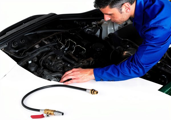 UHANBUT Engine Air Valve Pressure Hose Brass-3