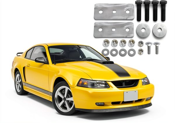 AUTOVIC Sway Bar Relocation Kit for Ford Mustang-3