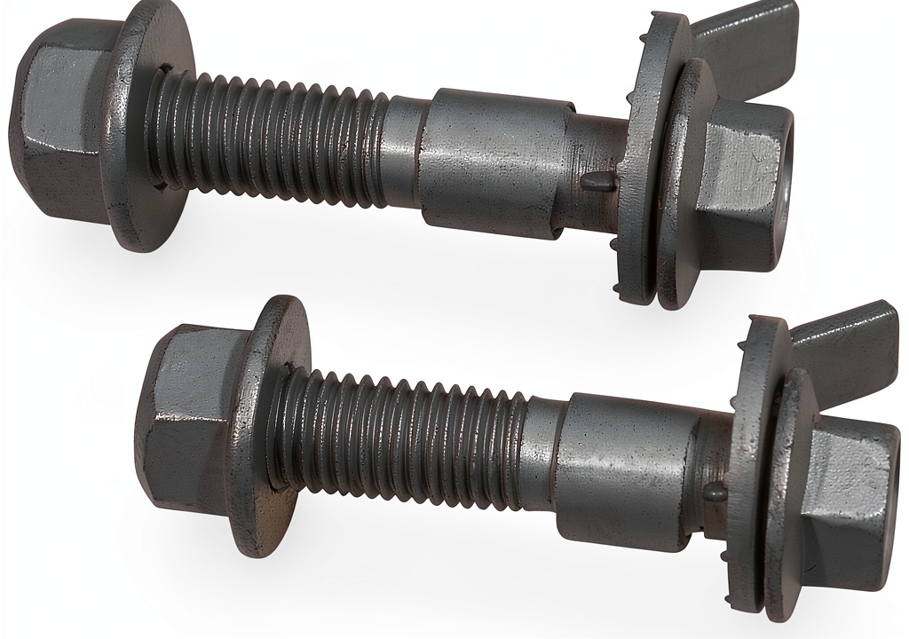 Installing SPC PERFORMANCE Camber Bolt on a vehicle suspension