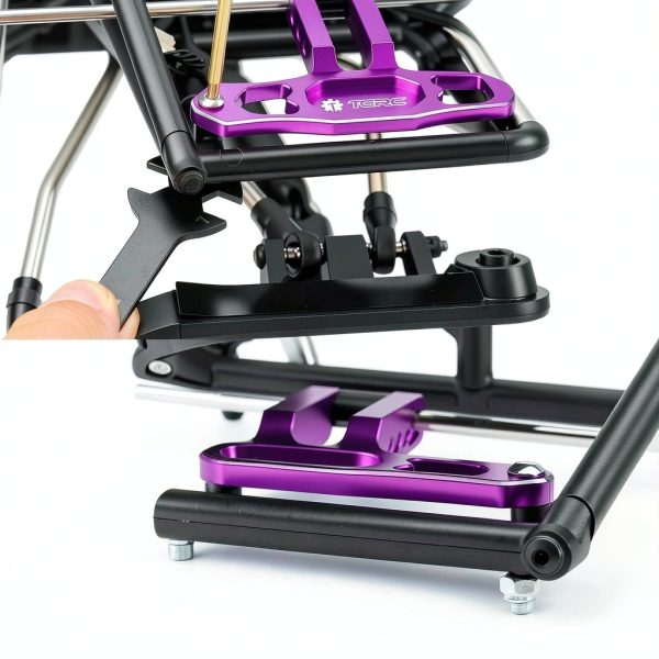 TCRC Aluminum Titanium Rear Anti Sway Bar Kit-5