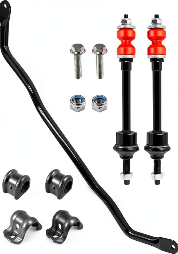 JUFWKO Front Sway Bar Kit for Dodge Ram 1500 4WD-0