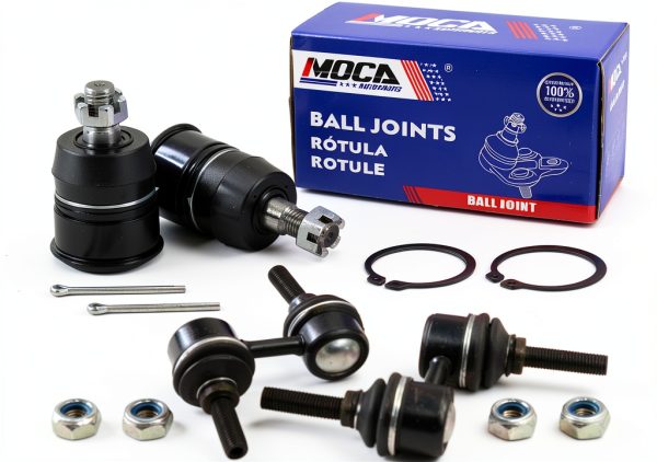 Sway Bar Kit MOCA AUTOPARTS Front Left Right Steel-0