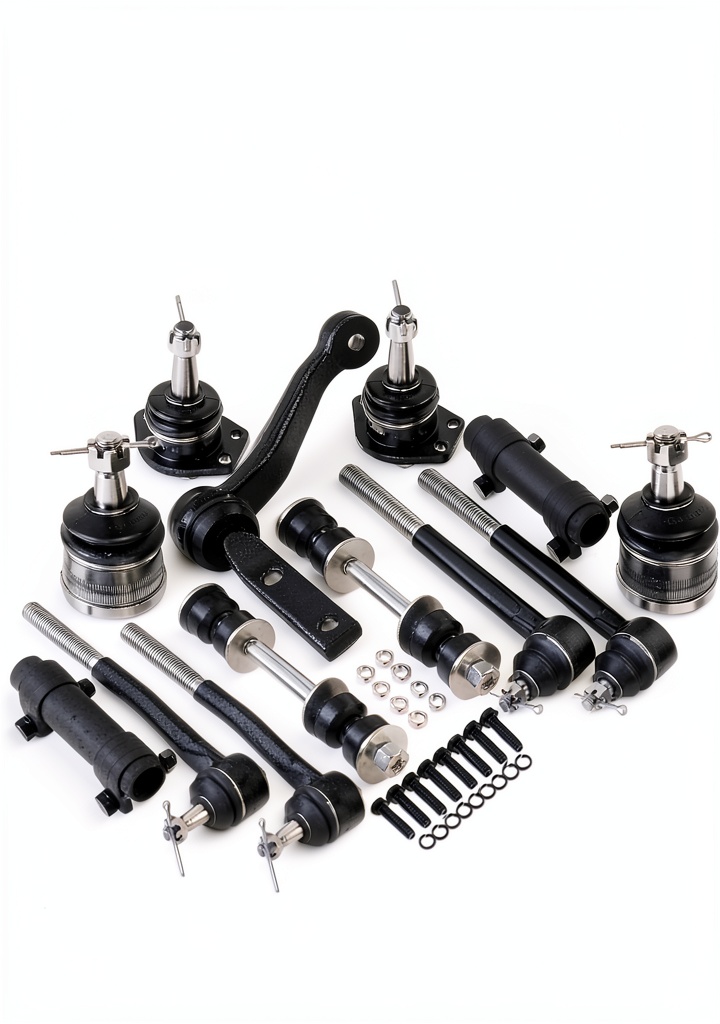 Front sway bar kit installed on a classic Chevrolet Caprice