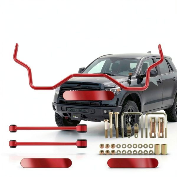 Fexhull Rear Sway Bar Kit for Toyota Tundra 2007-2021 Heavy Duty Steel-3