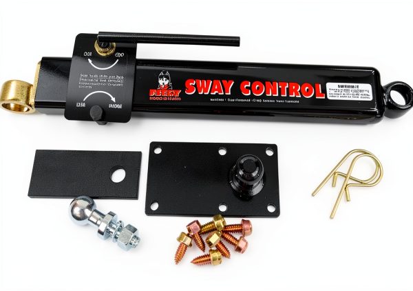 Husky Dual Friction Sway Bar Kit Left Side Trailer Distribution 37498-1