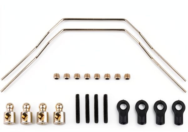 Team Associated Anti Roll Bar Kit Reflex 14B/14T Dual Rate Metal Bars-0