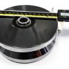 Generic 6" V‑Groove Gate Wheel 1.75" Rim 3000lb Capacity Chrome Steel-3