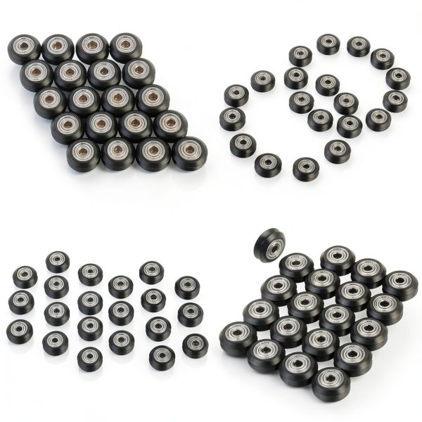 ViaGasaFamido V-Grooved Wheels 20PCS POM 625 Bearings CNC 3D Printers-5