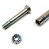 Siasusa V‑Groove Wheel 4" x 1‑1/2" Double Bearing Hub 700lb Capacity-3