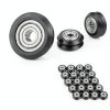 ViaGasaFamido V-Grooved Wheels 20PCS POM 625 Bearings CNC 3D Printers-2