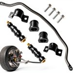 bansdans Front Sway Bar Kit LD-927-100 Performance Black Steel 33mm-0