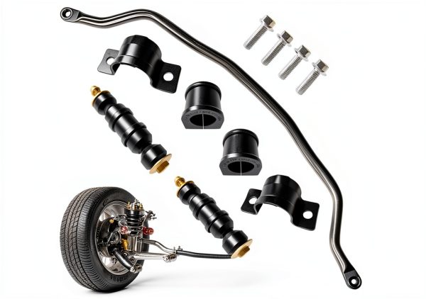 bansdans Front Sway Bar Kit LD-927-100 Performance Black Steel 33mm-0