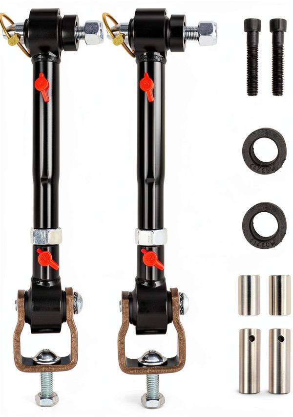 TOPTHANE Jeep Wrangler TJ Front Sway Bar Quick Disconnect Kit-0