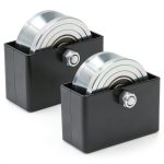 4'' V Groove Sliding Gate Wheels YAGEANNL Heavy Duty 3000lb Capacity-0