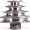 Aluminum Pulley Wheel 2.95" MUCKLILY High‑Seat V‑Groove for DrillPress-7