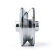 3.5 Inch V Groove Wheel by Sidco Supply - Solid Steel Heavy Duty Gate-3