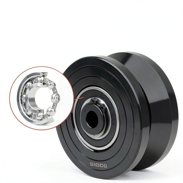 3.5 Inch V-Groove Wheel Sidco Supply Sliding Gate Heavy Duty Steel-2