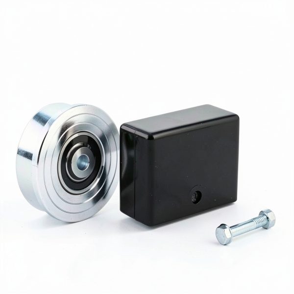 4'' V Groove Sliding Gate Wheels YAGEANNL Heavy Duty 3000lb Capacity-2