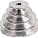 Aluminum Pulley Wheel 2.95" MUCKLILY High‑Seat V‑Groove for DrillPress-0