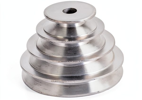 Aluminum Pulley Wheel 2.95" MUCKLILY High‑Seat V‑Groove for DrillPress-0