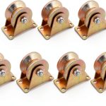 11 PCS 2 Inch V Groove Wheel, V-Groove Wheel, 2 Inch Sliding Gate Casters Wheel,for Rolling Gates. by GENHAKON-0