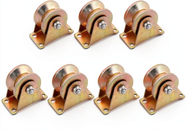 11 PCS 2 Inch V Groove Wheel, V-Groove Wheel, 2 Inch Sliding Gate Casters Wheel,for Rolling Gates. by GENHAKON-0