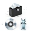 4'' V Groove Sliding Gate Wheels YAGEANNL Heavy Duty 3000lb Capacity-3