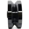 4" Solid Machined V-Groove Wheel with Bolt and Lock Nut-Pair by Sourdough Gate Hardware-3