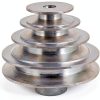 Aluminum Pulley Wheel 2.95" MUCKLILY High‑Seat V‑Groove for DrillPress-8