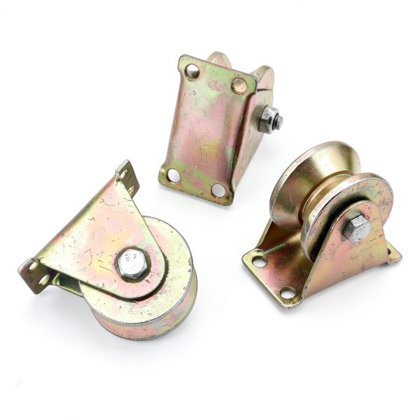 11 PCS 2 Inch V Groove Wheel, V-Groove Wheel, 2 Inch Sliding Gate Casters Wheel,for Rolling Gates. by GENHAKON-3