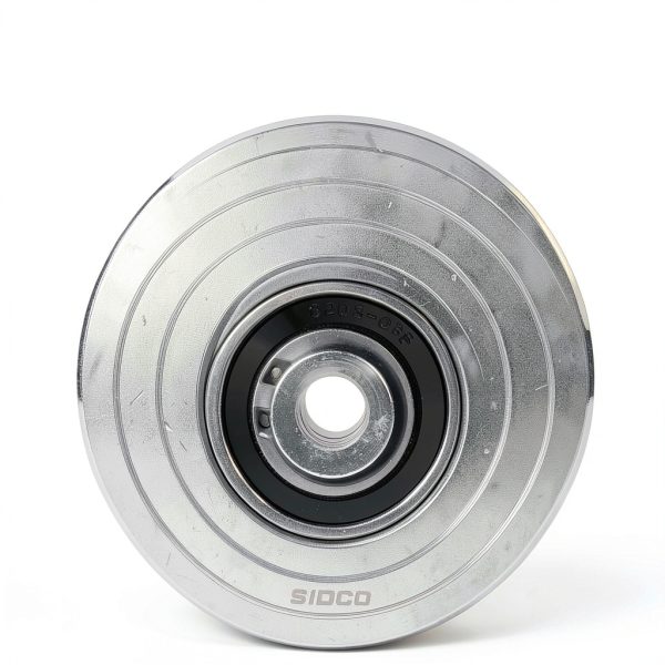 3.5 Inch V Groove Wheel by Sidco Supply - Solid Steel Heavy Duty Gate-1