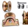 11 PCS 2 Inch V Groove Wheel, V-Groove Wheel, 2 Inch Sliding Gate Casters Wheel,for Rolling Gates. by GENHAKON-1