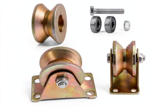 11 PCS 2 Inch V Groove Wheel, V-Groove Wheel, 2 Inch Sliding Gate Casters Wheel,for Rolling Gates. by GENHAKON-1