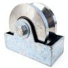 4" V Groove Gate Wheels WARMWU Solid Steel Bracket 3500lb-3