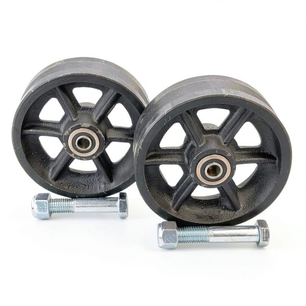 6 V Groove Wheel by Sourdough Gate – 5/8 Bore, Sealed Bearing-0