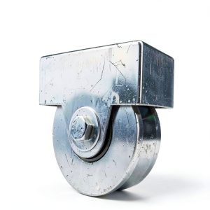 4" V Groove Gate Wheels WARMWU Solid Steel Bracket 3500lb-0