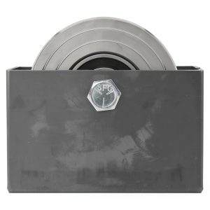 3.5 Inch V-Groove Gate Wheels Sidco Solid Steel Sliding Rollers with-0
