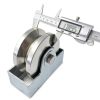 4" V Groove Gate Wheels WARMWU Solid Steel Bracket 3500lb-4