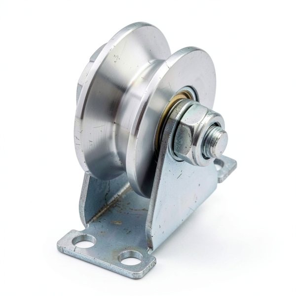 2 Inch V Groove Wheel Pulley Biugaaufai Stainless Steel Silent Bearing-6