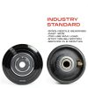 Sidco Supply 3.5 Inch V Groove Wheel Solid Steel Heavy-Duty Wheel-5