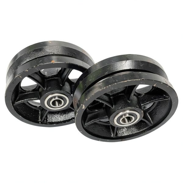 6 V Groove Wheel by Sourdough Gate – 5/8 Bore, Sealed Bearing-1
