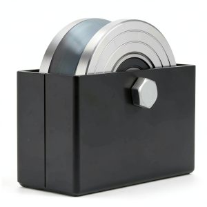 Skelang 4" V Groove Slide Gate Wheel with Welded Bracket Box, Bearings-0