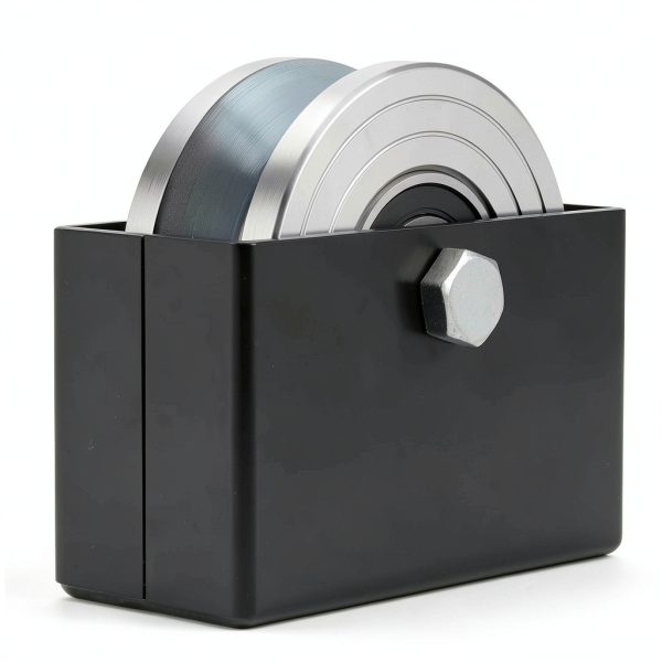 Skelang 4" V Groove Slide Gate Wheel with Welded Bracket Box, Bearings-0