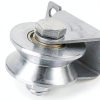 2 Inch V Groove Wheel Pulley Biugaaufai Stainless Steel Silent Bearing-2